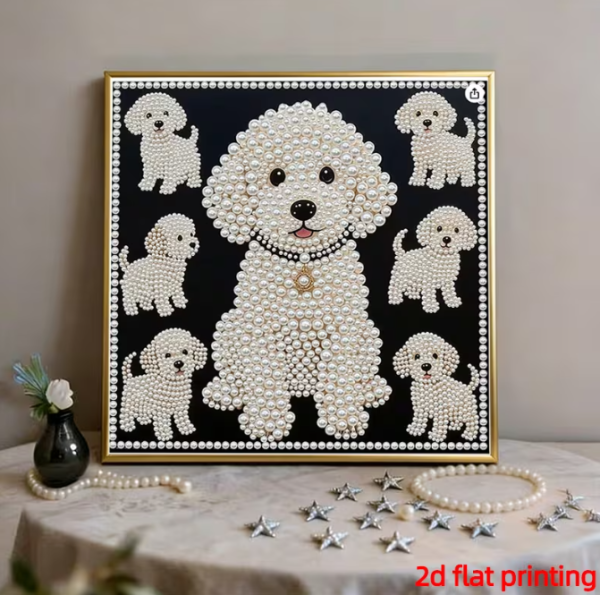 Diamond Painting Malteser Welpen